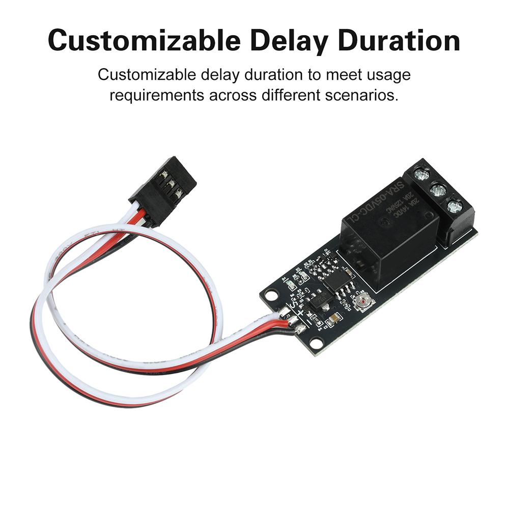 PWM Electronic Switch Relay RC Model Aircraft/Car/Boat Controller Adjustable Delay Duration 5-18V Navigation Light Control