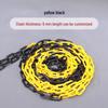 Plastic Warning Post Chain for Construction Site Fence with Isolation Barrier and Caution Tape