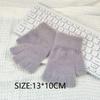 Plush Winter Gloves Screen Touchable Hand Warmer Fashion Glove Bracers  For Woman Girls
