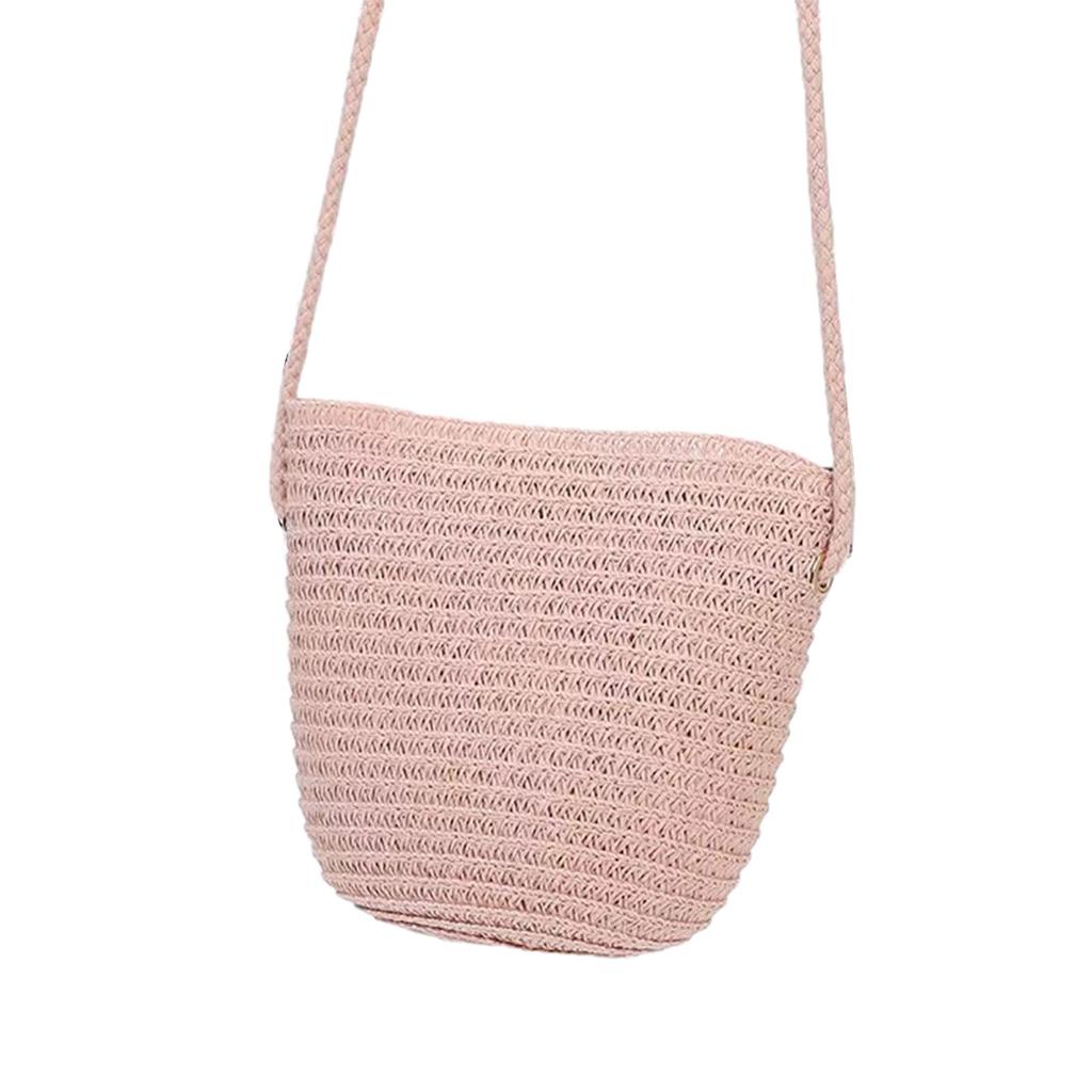 Weiche Stroh-Tragetaschen Personalisierte Reise-Einkaufstasche Strand-Webhandtasche Damen Böhmische Umhängetasche Valentinstagsgeschenk
