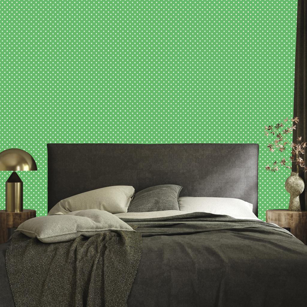 Green Dots Wallpaper for Living Room and Bedroom 50x1000