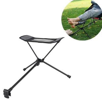 Portable Stool Collapsible Footstool For Camping Beach Chair Folding Fishing Outdoor BBQ Camping Chair Foot Recliner Foot Rest