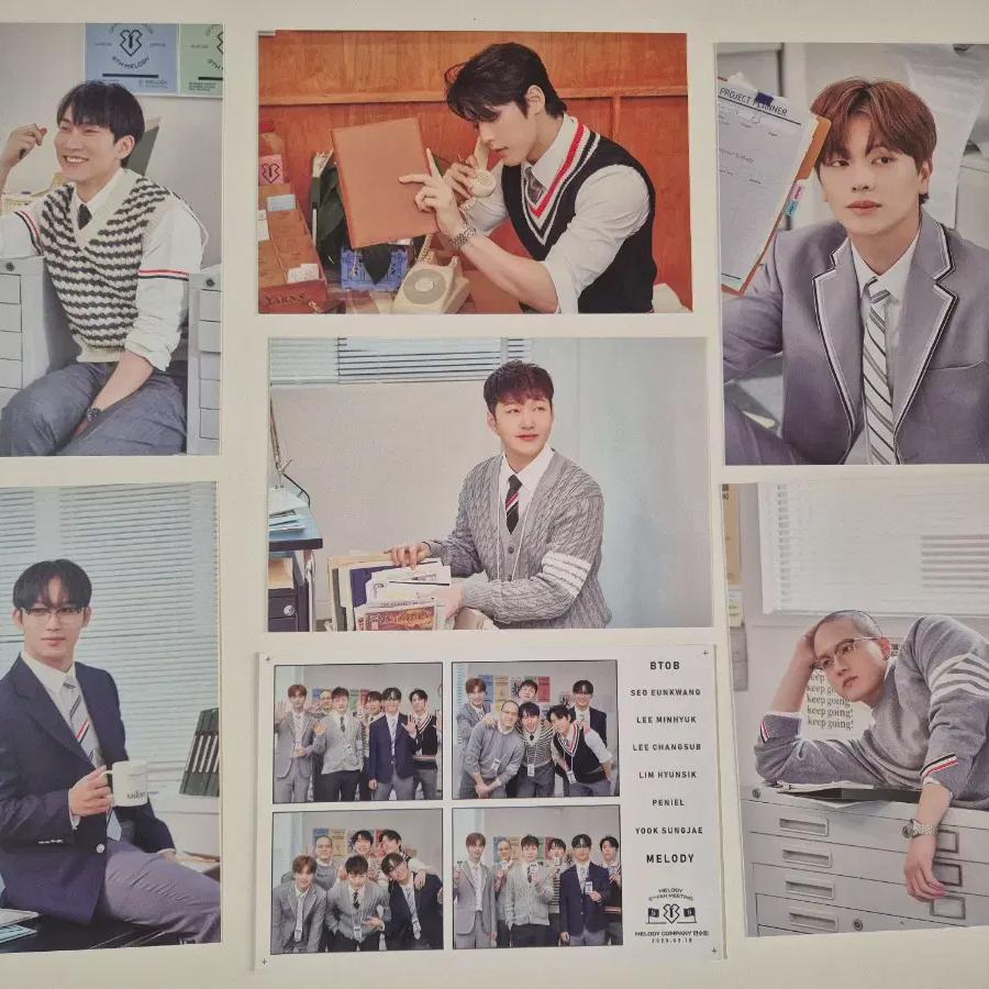 

Btob 5th Fan Meeting Postcard Batch