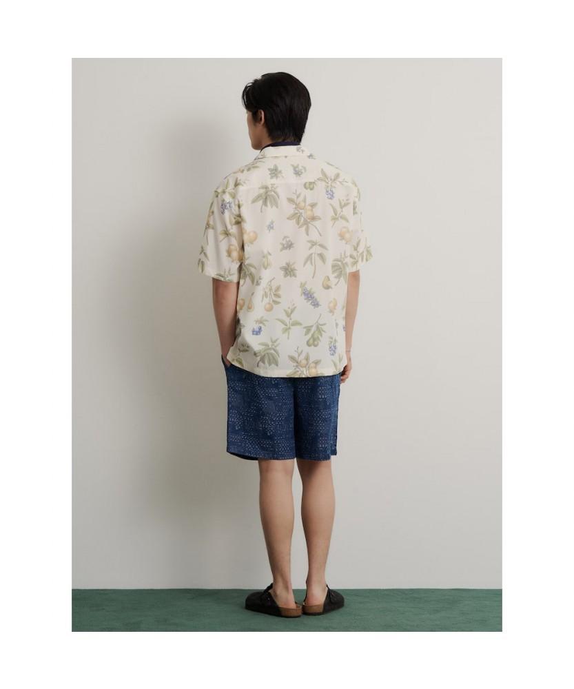 Binpolmen Marine Denim Half Pants Navy