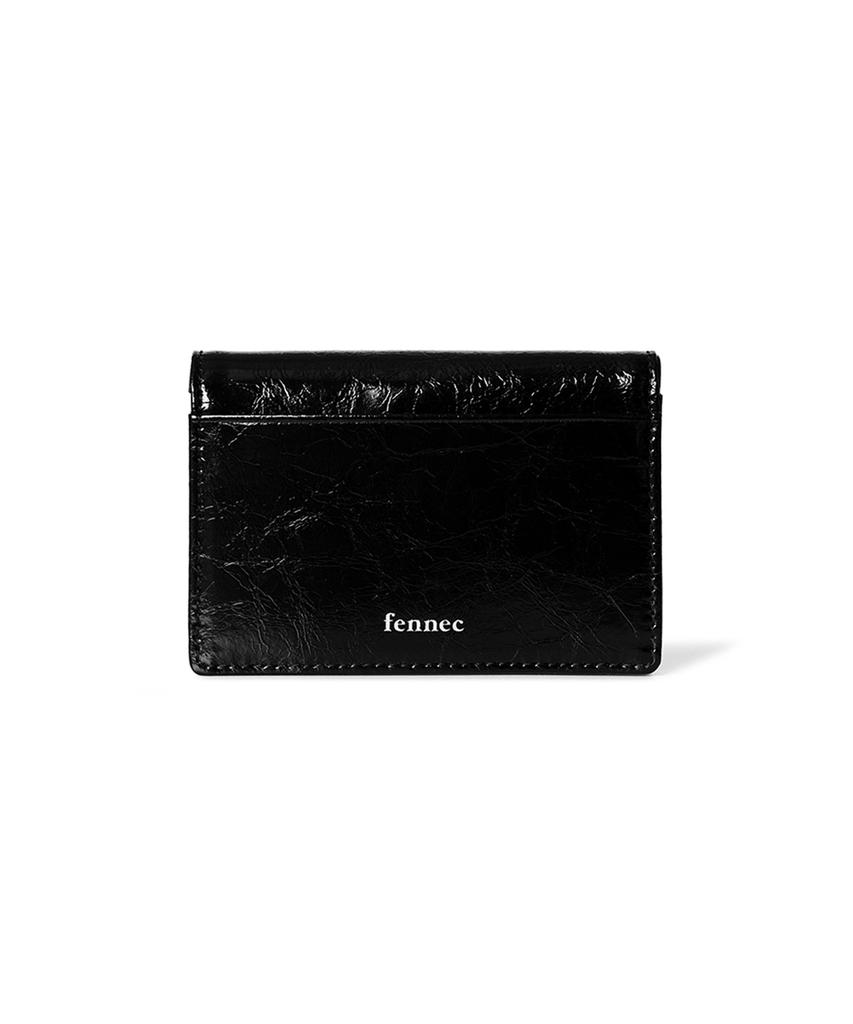 Fennec Crinkle Triangle Accordion Pocket - Black