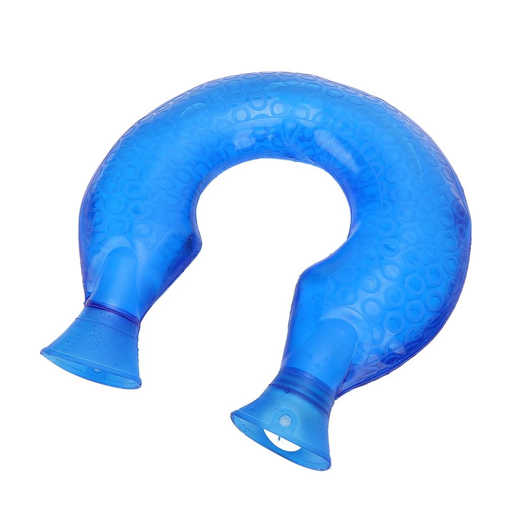 U Shaped Hot Water Bottle 1.4L PVC Cold Hot Water Bag Neck Heating Pad with Cover for Winter Neck