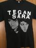Tegan & Sara - Zwart Shirt - S - American Apparel