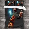 Naruto Series 3d Digital Printing To Make Bedding Three-piece Quilt Cover Set