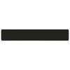 2 piece Bench Cushions VUGHT 2 pcs 100percent  Polyester Black