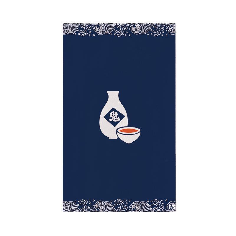 Japanese Sushi Restaurant Signboard Tea Room Kitchen Partition Door Head Curtain Flag Curtain Window Ramen Izakaya Short Curtain