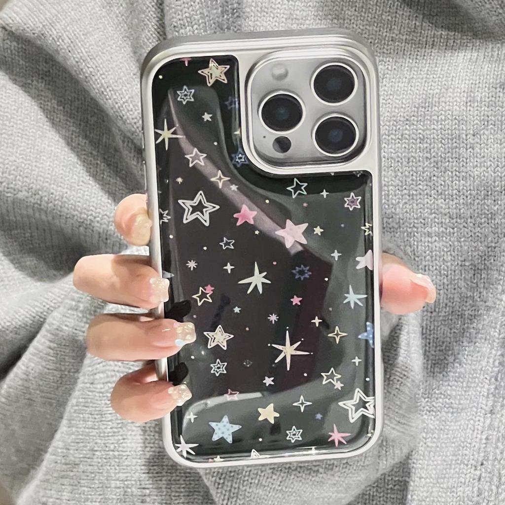 Creative Colorful Stars Phone Case for iPhone 17 iPhone 17 Pro Max
