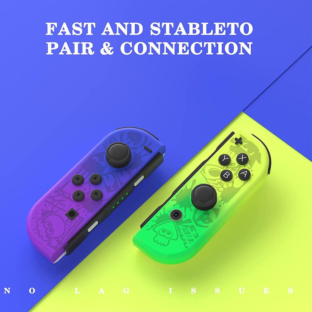 Compatible 1st Gen Switch Console Joy-Con Controllers with Detachable Slide Rail & Wrist Strap
