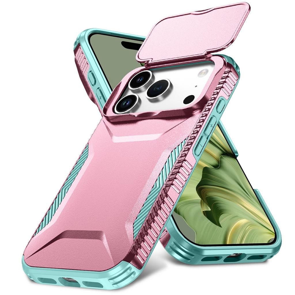 Für iPhone 17 Pro Hülle Camshield TPU+PC Handyhülle Rutschfeste Seitenkante