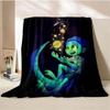 Cartoon Boy LUCA Print Blankets, Soft Blankets All Season Flannel Blanket for Kids Adult Sofa Bedding Living Room Car Decor