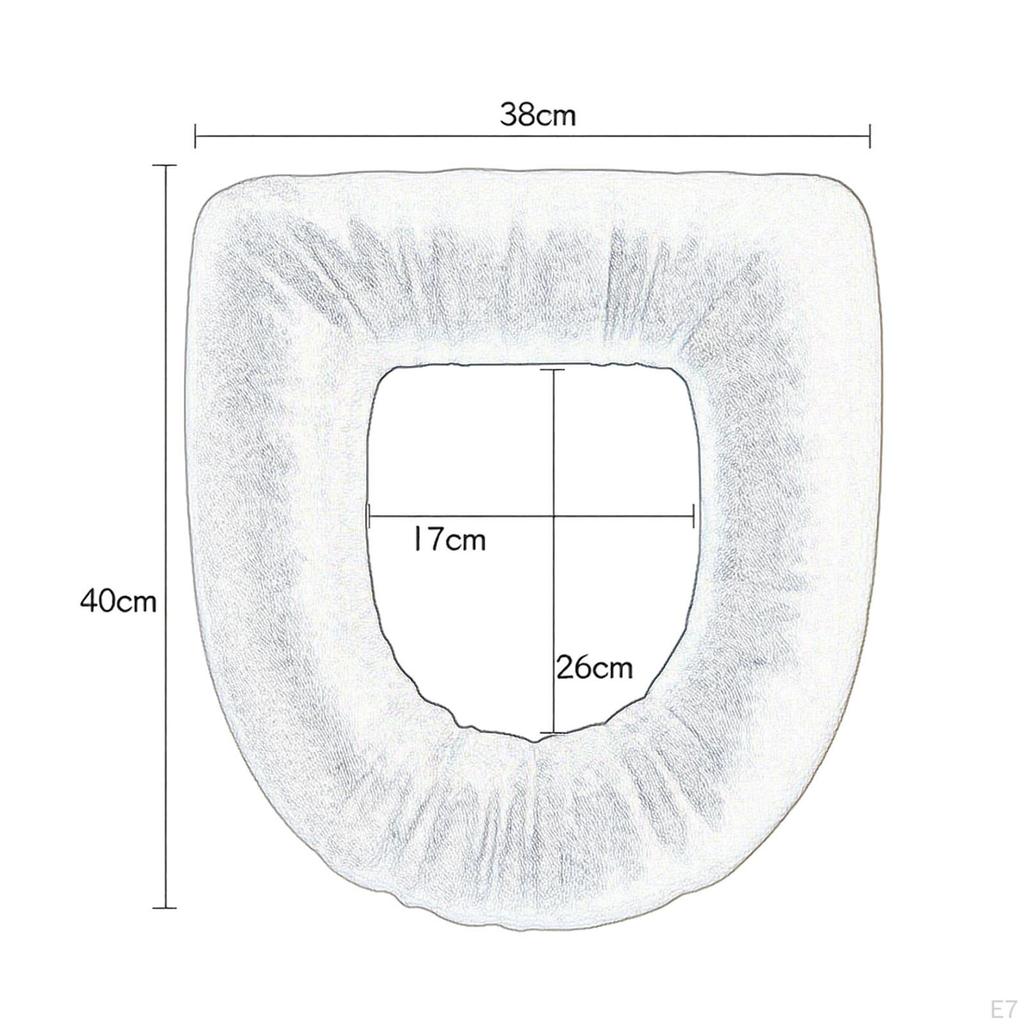 Toilet Seat Cushion Compatible with Most Standard Toilets. Thick for Seniors.