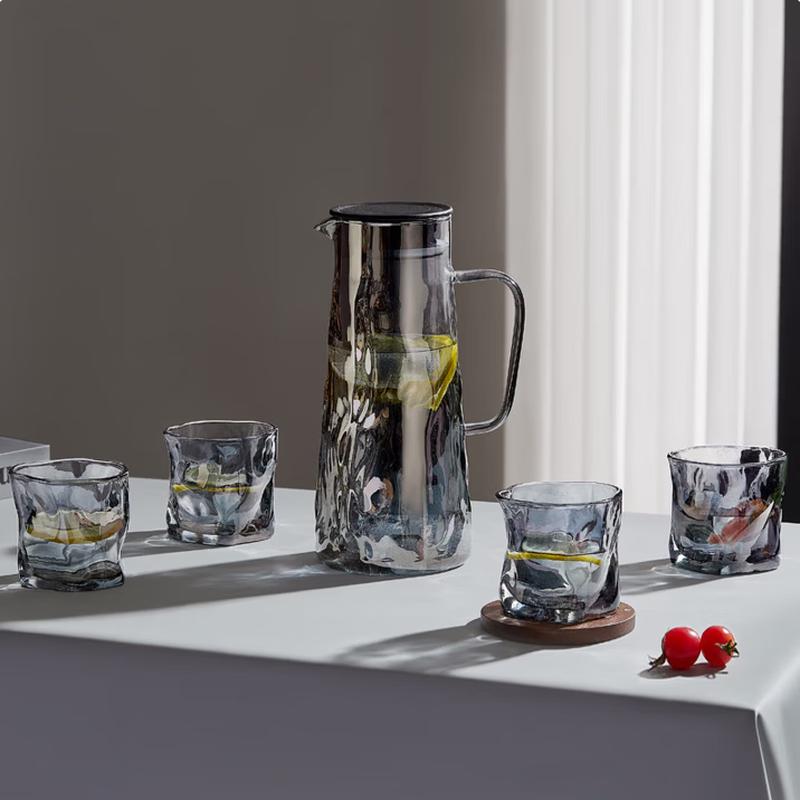 BAILOCK Mist Shadow High Borosilicate Glass Water Set