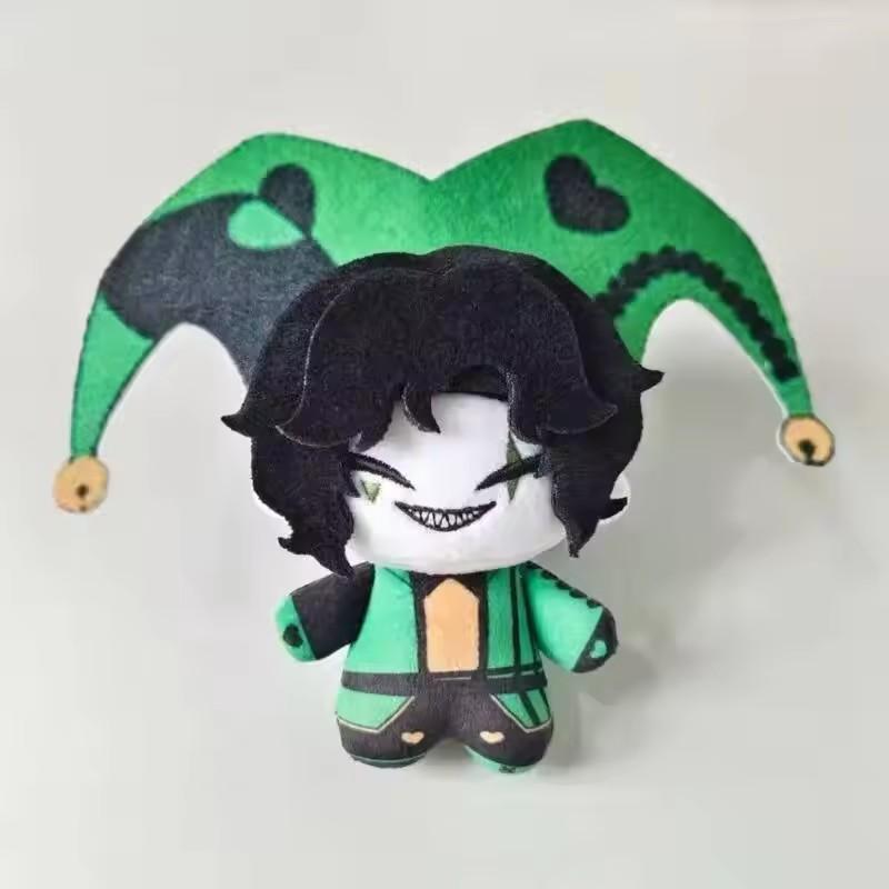 Nieuw: The Freak Circus pluche nar Pierrothe Harlekijn Freaks Pierrot pluche pop speelgoed anime game accessoires pluche hanger cadeau