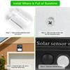 100 LED Solar Light Outdoor Solar Lamp Powered Sunlight Waterproof PIR Motion Sensor Street Night Light for Garden Decoration