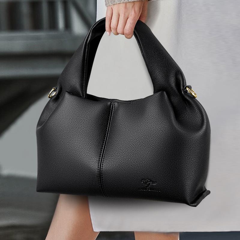 Hand-held Pleated Bag, Fashionable Cloud Bag, Women's Niche Design, Single-shoulder Crossbody Bag, High-end Women's Bag Casually