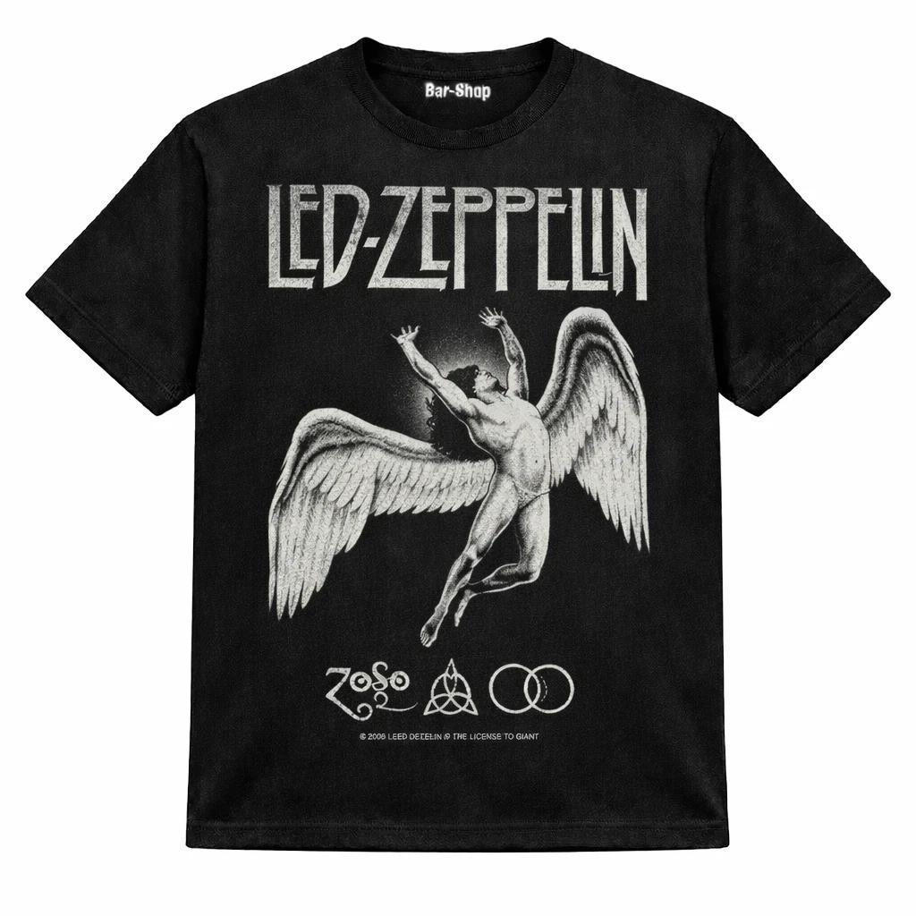 Винтажная футболка Led Zeppelin 2006 года - Классический рок-футболка Унисекс S - 4XL M