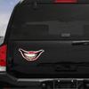 Car Sticker Waterproof Lips Shape Fadeless Eye-catching Big Mouth Pattern Easy To Apply Eco-friendly Motorcycle Helmet Halloween Stickers for Car