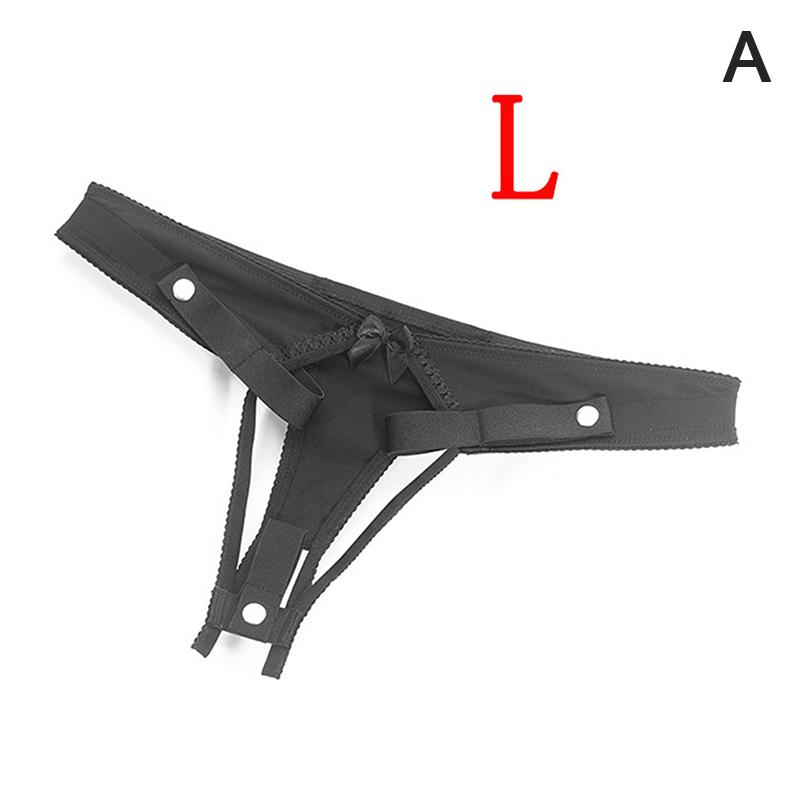 1Pc Anti-Falling Male Chastity Harness with Lockable Thong Panties Sissy Training Penis Ring Belt - Sex Toy for Men