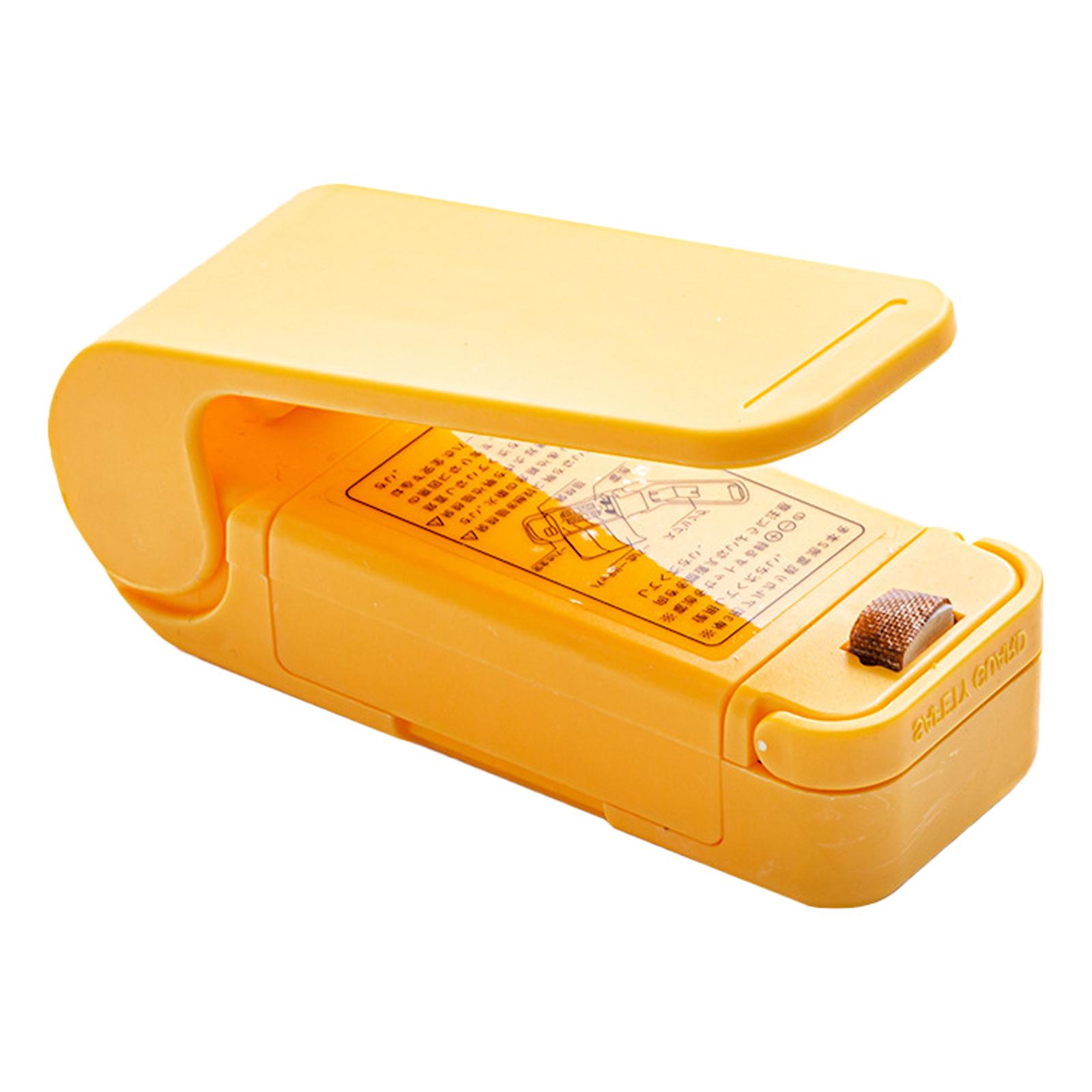 

Небольшое ручное устройство для запечатывания пластиковых пакетов и упаковки закусок, простое в использовании устройство для запечатывания закусок в офисах и школах