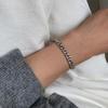 Basic Twisted Silver Bracelet OTB122918QWW