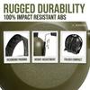 Compact Foldable Ear Defenders, Ear Protection Safety Earmuffs, Noise Reduction Slim Passive Hearing Protectorfor Gun Range
