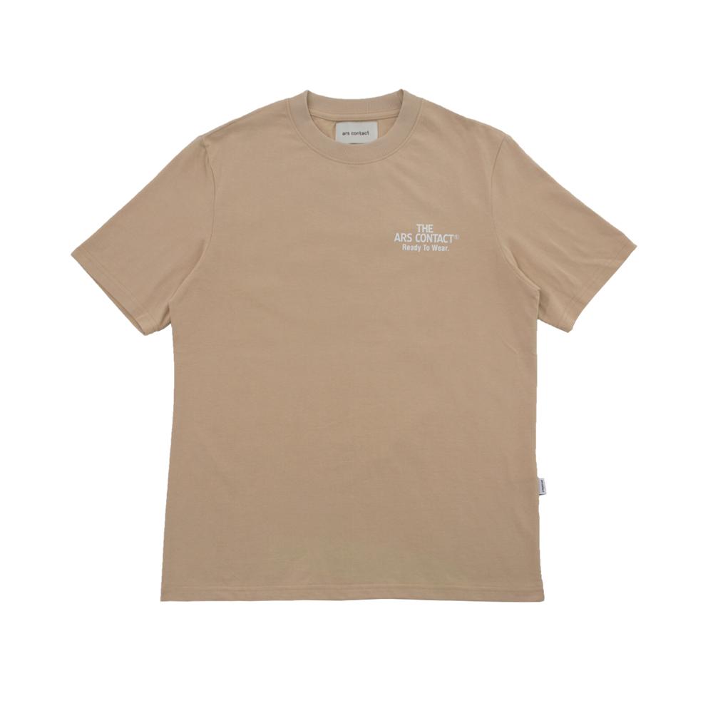 Ars Contact Ac Signature Tee.Beige L