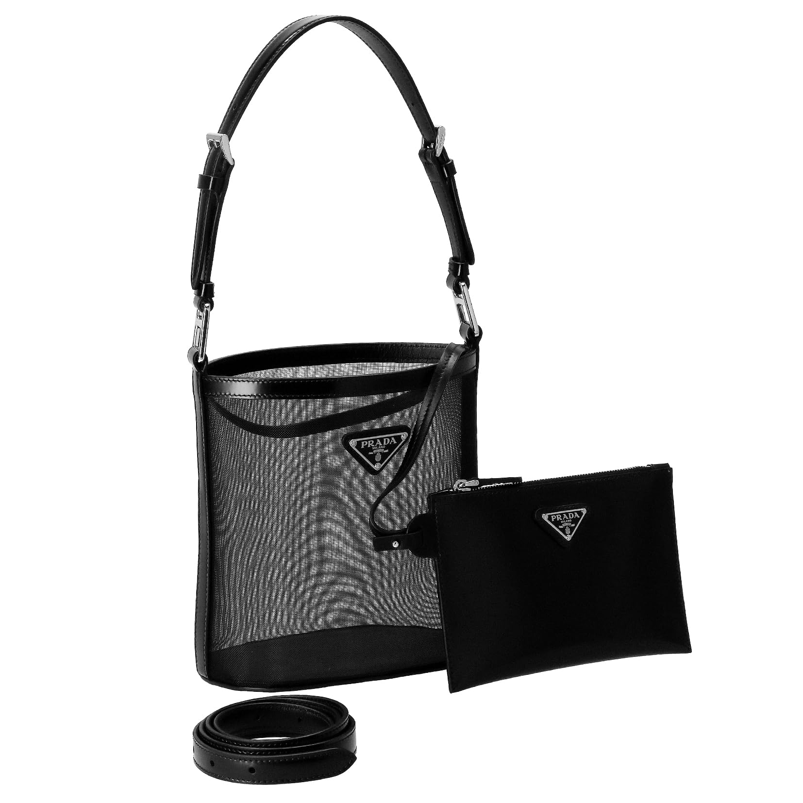 

Prada 1BE061 Handbag NER Women s [Used]