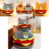 Tom And Jerry Plush Dolls With Burger Style Design For Kids And Adults