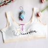 Teens Girls Sports Bra Puberty Underwear Wireless Teenager Girls Sport Bra Young Girls Training Bra