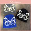 Knitted Butterfly Faux Mink Hat For Women Winter Warmth And Windproof Comfort