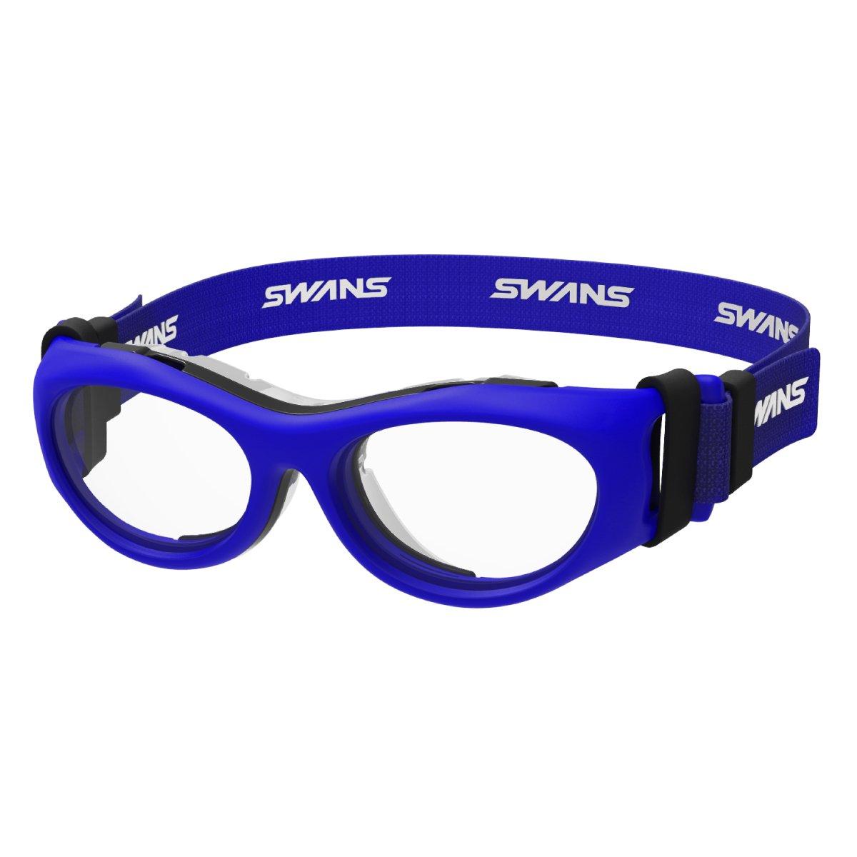 

SWANS Eye Guard for ages 6 to Navy x Sports Glasses Frame SVS-700N 10, Clear,