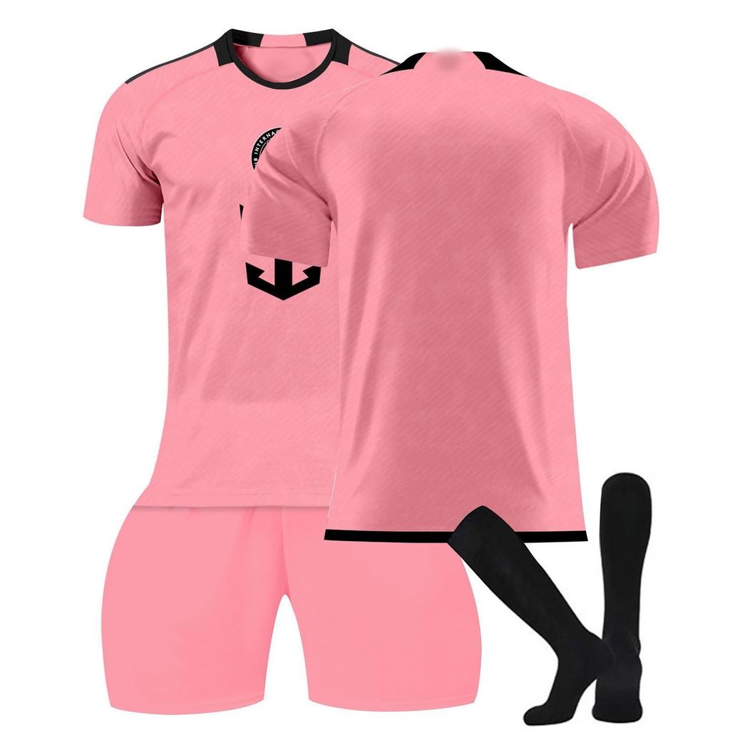 2425 Miami Home Football Jerseys Shorts Socks Set New Shorts Socks Adult Sizes Outfits