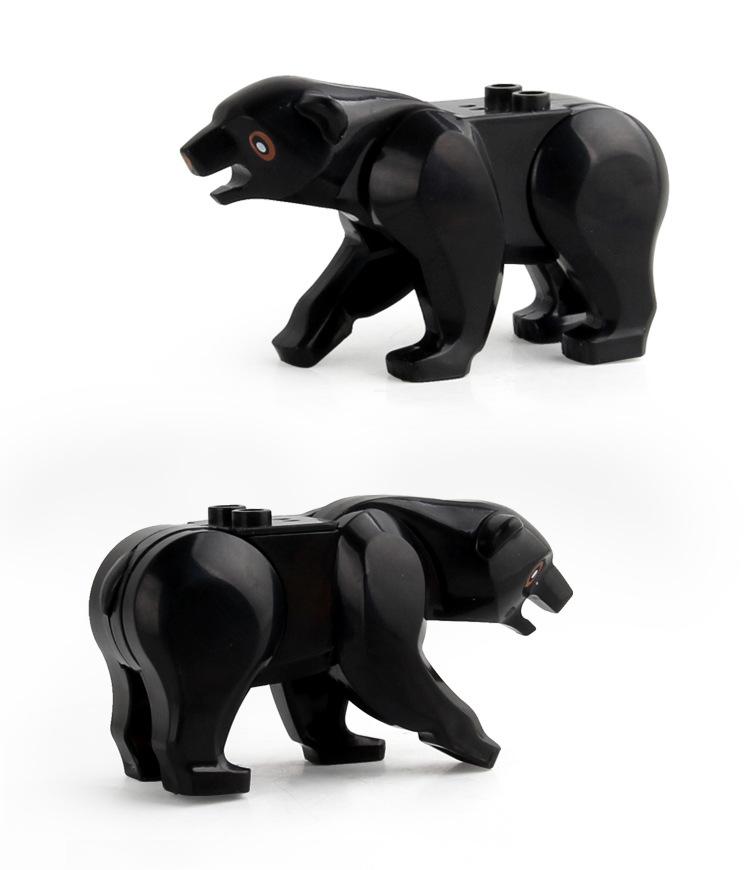 Tierfiguren Dinosaurier Tiger Hai Wolf Affe Giraffe Dinosaurier Figur Modell Bausteine Spielzeug für Kinder Kinder Geschenke