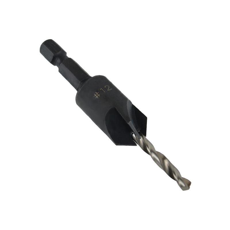 Two-Piece 1/4" Hex Shank Countersink Drill Bit Set