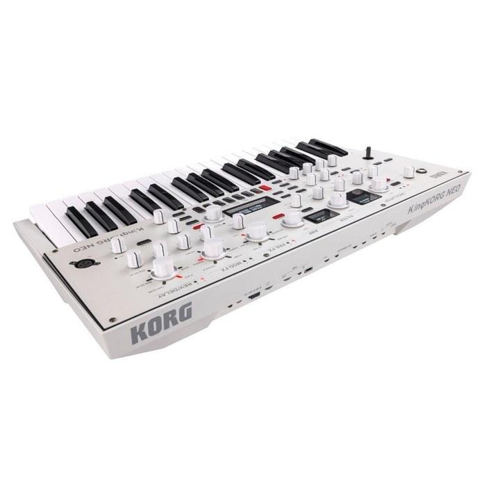 KORG Virtual Analog Synthesizer KingKORG NEO with Vocoder 37-Key White