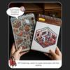 Horror Theme Miniature Scenes Sticker 3D Textured Adhesive Sheets With Special Paper Safe For Creative Gift