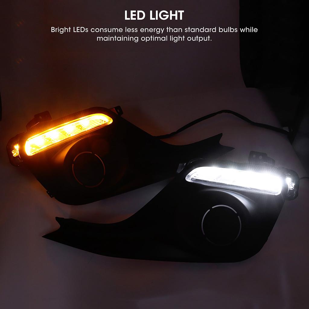 LED Daytime Running Lights 5000?8000K Fit for Suzuki Swift 2018?2019