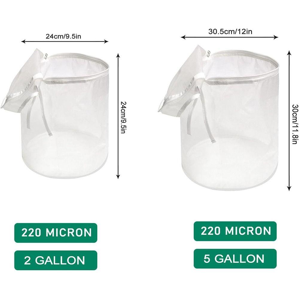 220 Micron Nylon Filter Bags Mesh Brew Bags New Beer Brewing Filters  for Plant