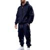 Men's Winter Hooded Fleece Two-Piece Tracksuit - New Fashion Style