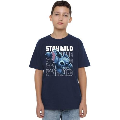 Lilo & Stitch Boys Stay Wild T-Shirt