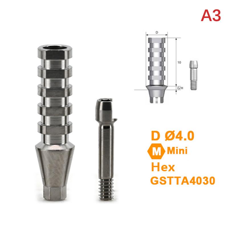 Composite For Osstem Component Temporary Accessories Screw Dental Material Dental Implant Replacement Tool Material