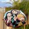 Japanese-style Cartoon Demon Slayer Kamado Tanjiro & Kamado Nezuko Umbrella Including Home Travel and Outdoor Activities Multi Functional Umbrella 33