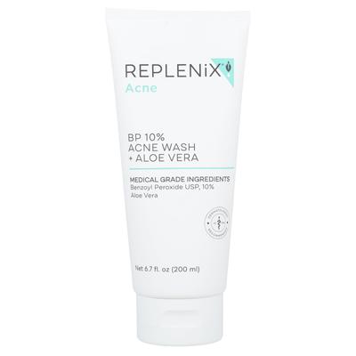 Replenix, Acne, BP 10% Acne Wash + Aloe Vera, 6,7 fl oz (200 ml)