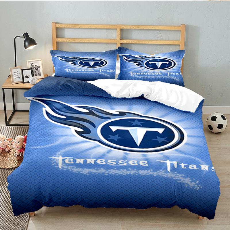 Tennessee Logo Kunst 3-teiliges Bettwäsche-Set, Enthält 1 Bettbezug und 2 Kissenbezüge, Perfektes Geschenk für Weihnachten, Ideal für Schlafzimmer, Wohnheim