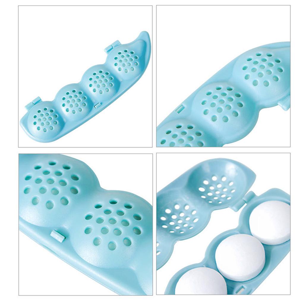 2 Pieces Pea Ball Wardrobe Anti-odor Anti-insect Travel Household Kitchen Indoor Hollow Detachable