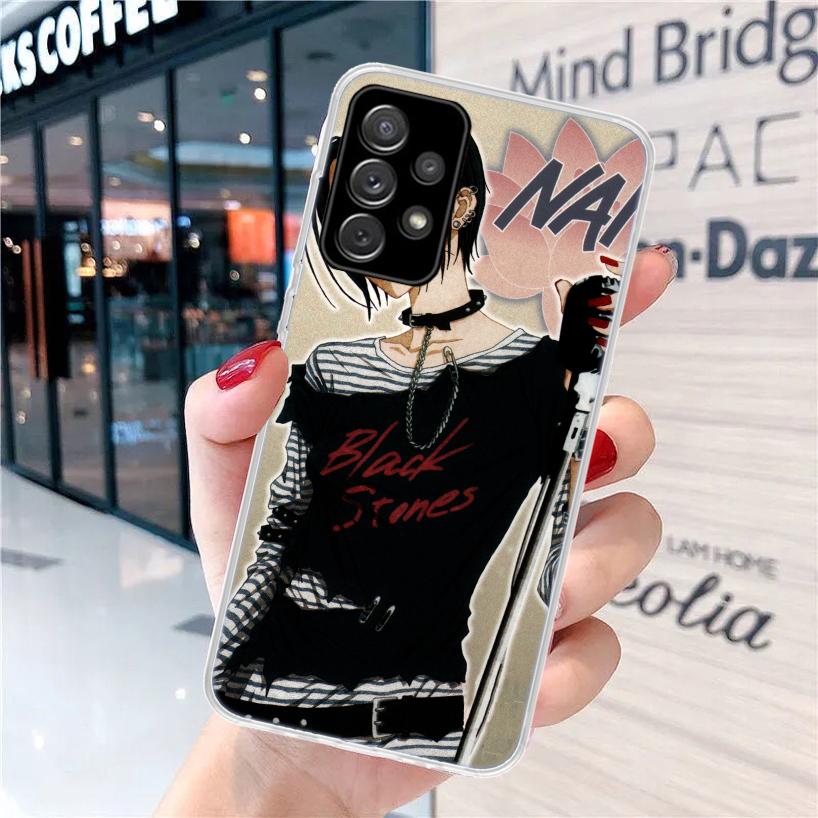 NaNa Osaki Anime For Samsung Galaxy A15 A14 A13 A12 A55 A54 A53 A52 Phone Case A32 A35 A34 A33 A25 A24 A23 A22 A04S A03S A02S Ga